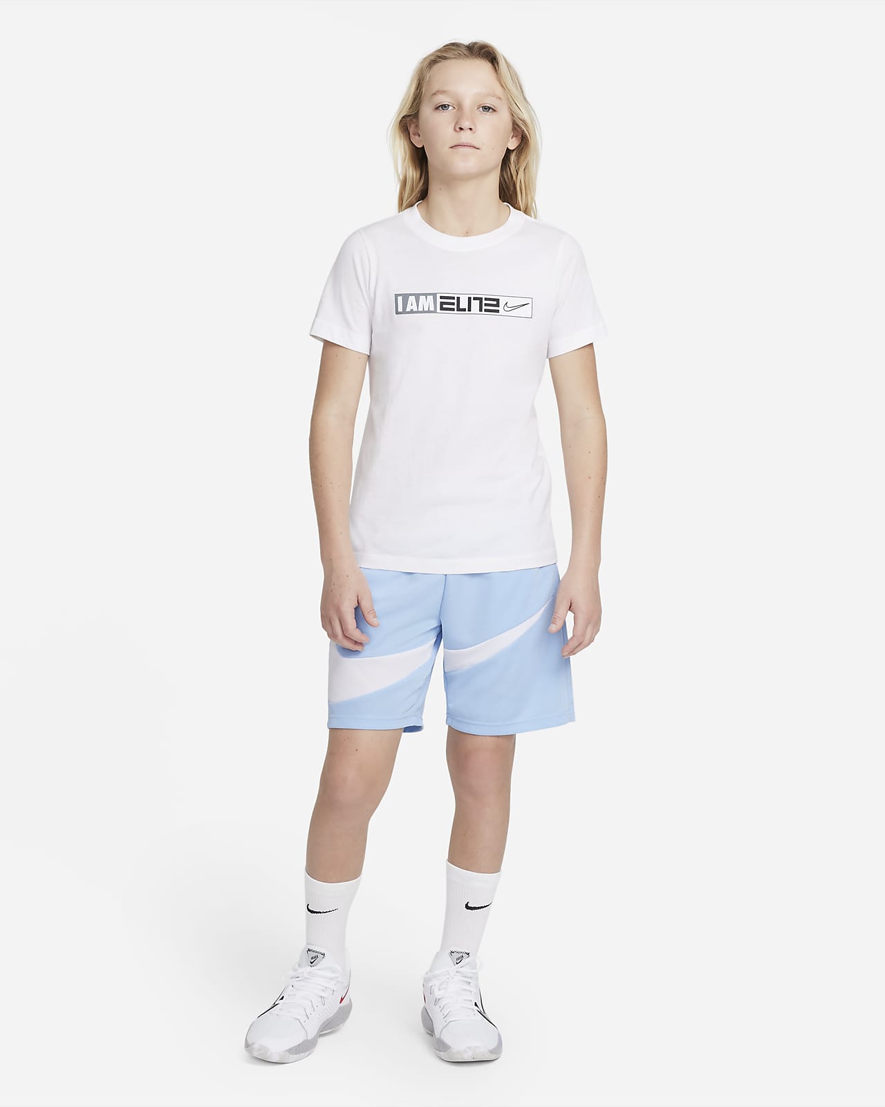 kids grey nike shorts