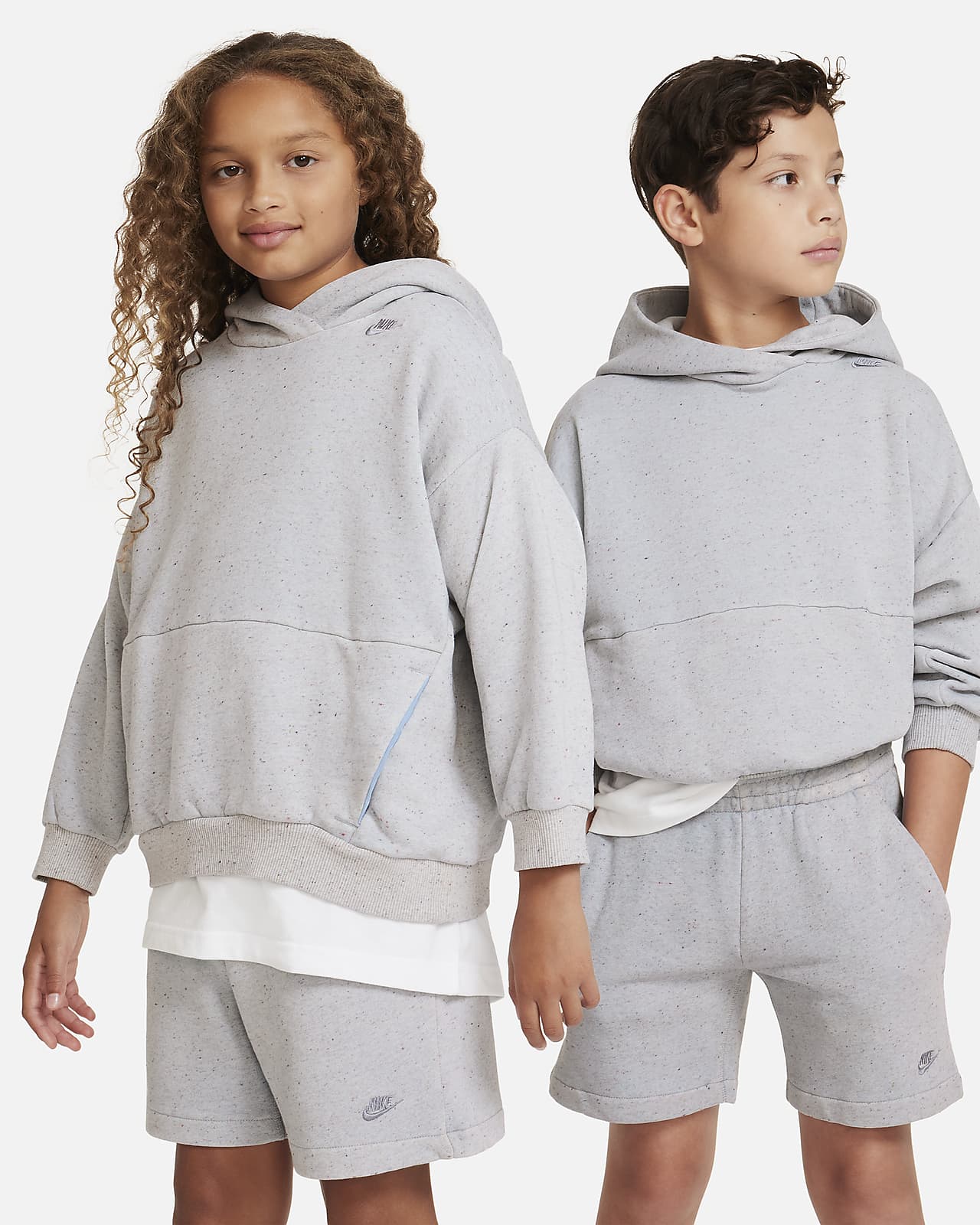 Nike Sportswear Icon Fleece Older Kids' Oversized Pullover Hoodie. Nike GB