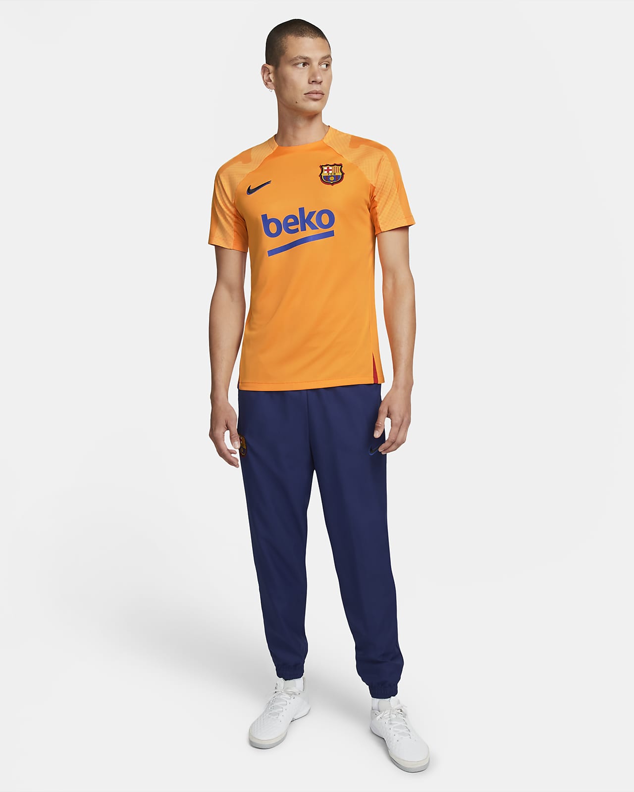 F.C. Barcelona Strike Men's Nike Dri-FIT Short-Sleeve Football Top. Nike ZA