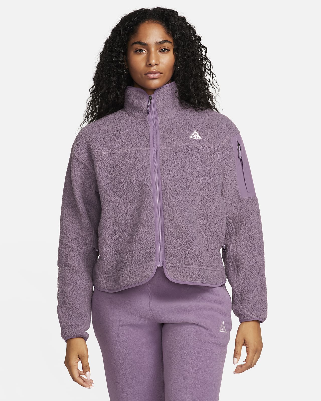 Nike ACG "Arctic Wolf" Polartec® Women's Oversized Fleece Full-Zip Jacket