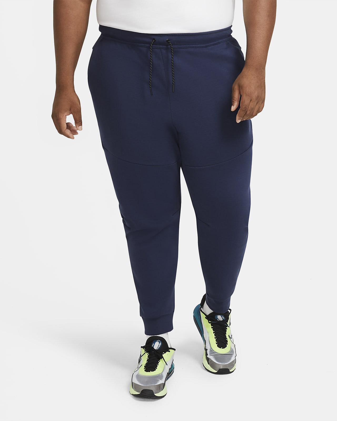 Nike Sportswear Tech Fleece Joggers Pants Black Grey CU4495-016 Men's Sz  XXL