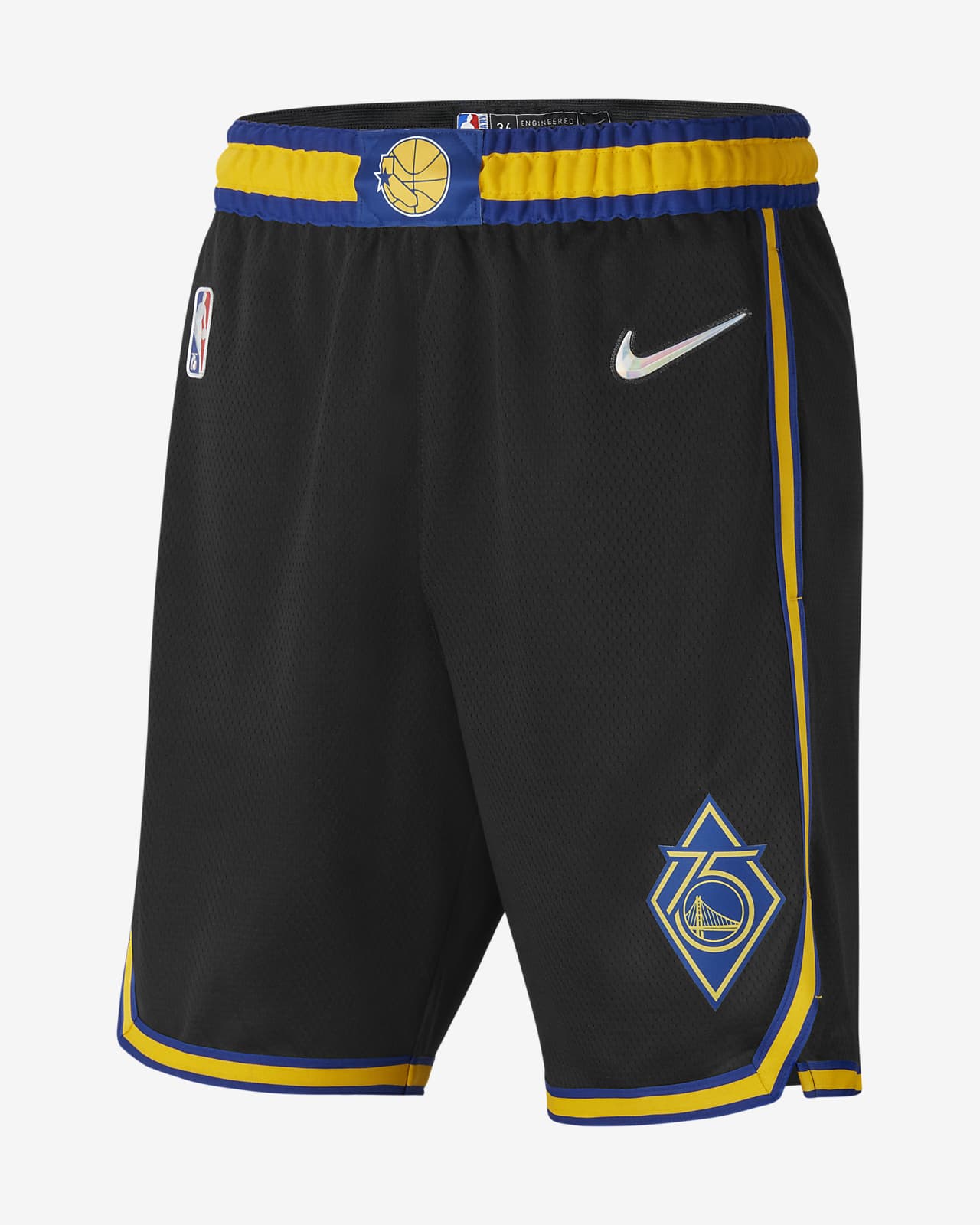 Shorts Golden State Warriors City Edition Swingman Nike Dri-FIT NBA - Uomo.  Nike IT