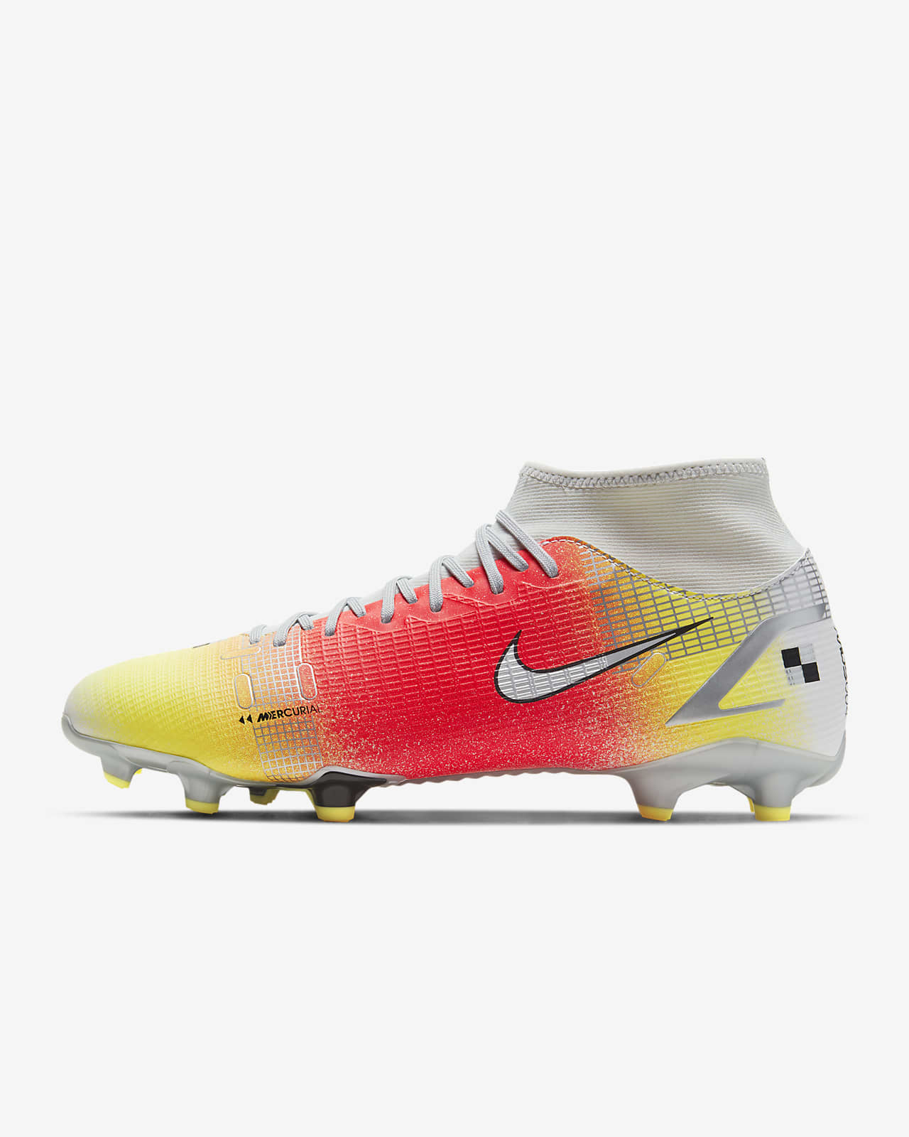 crampon nike jaune fluo