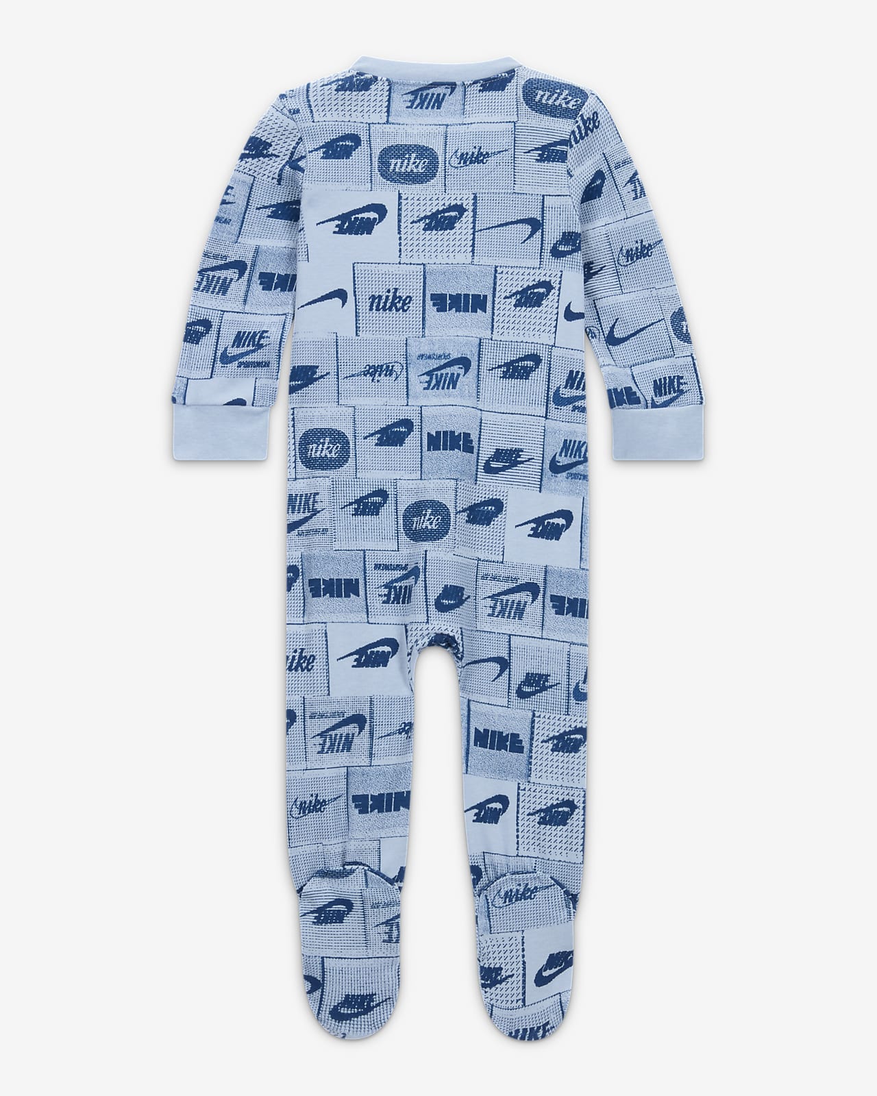 Footed Baby Nike Club Sportswear Coverall. (0-9M)