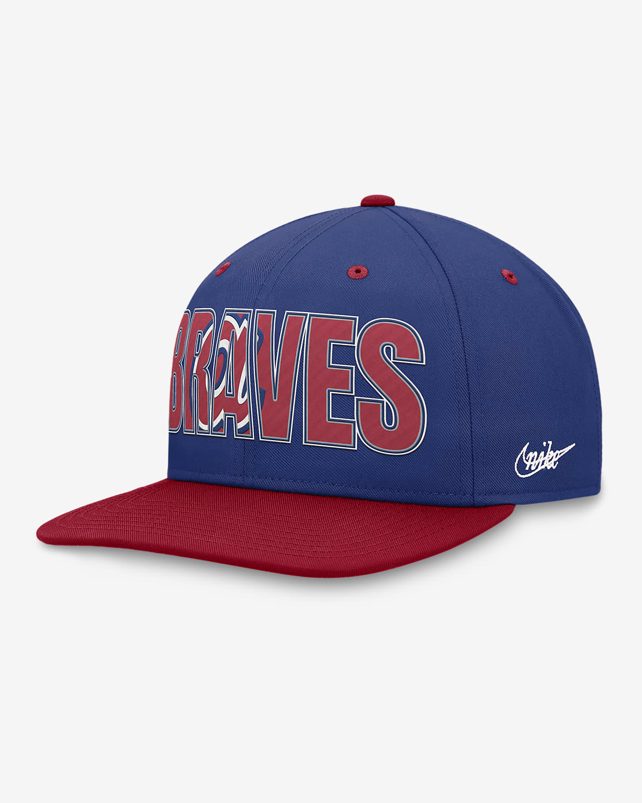 NEW ERA Men's New Era Logo Select Atlanta Braves MLB Hoodie