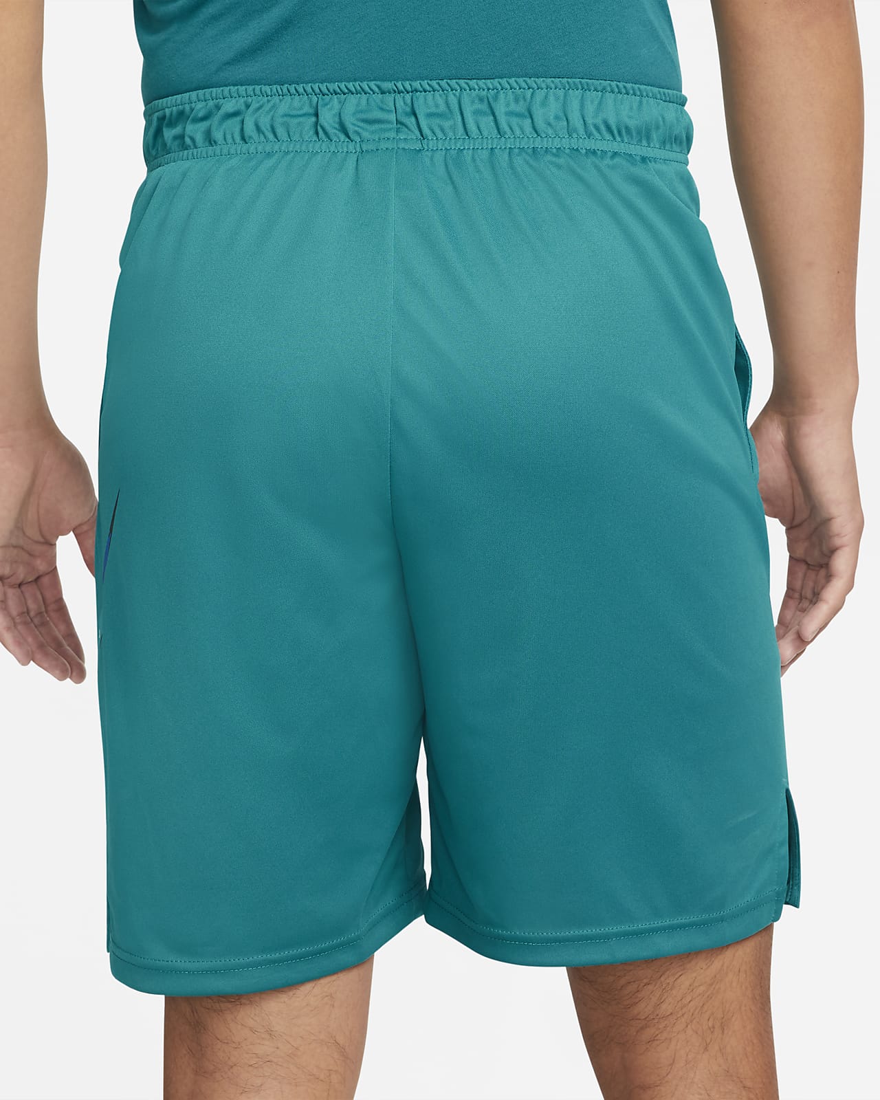 teal shorts nike