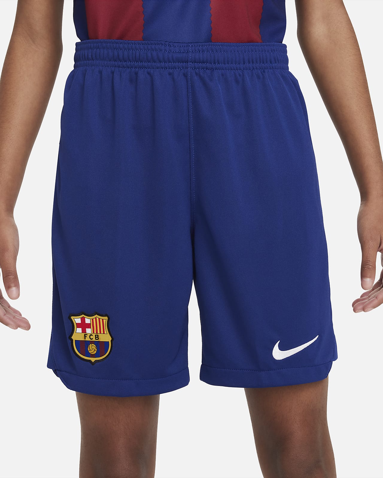 Jersey de fútbol Nike Dri-FIT del FC Barcelona local 2023/24 Stadium para  niños talla grande