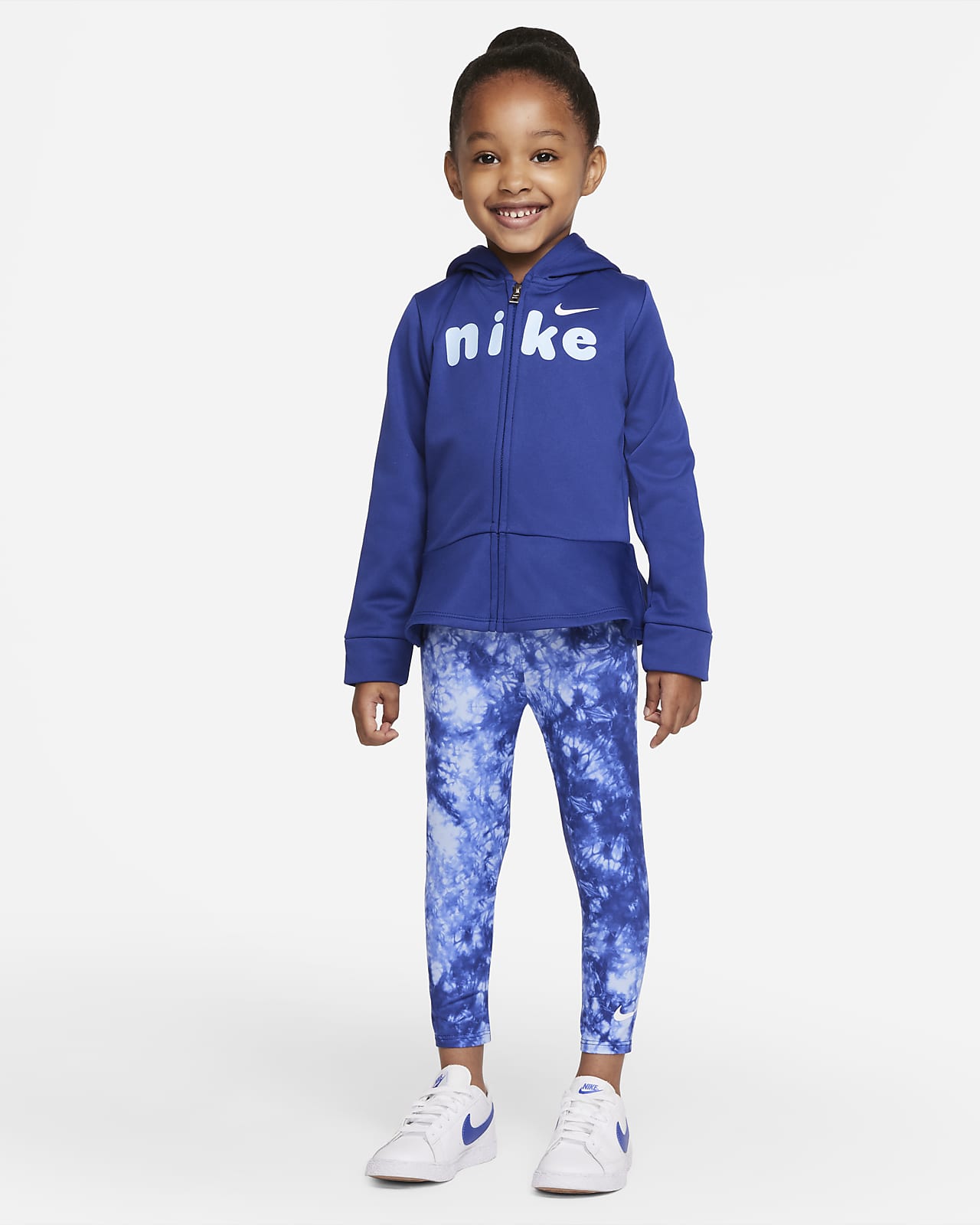 Conjunto de sudadera leggings para niños Nike. Nike.com