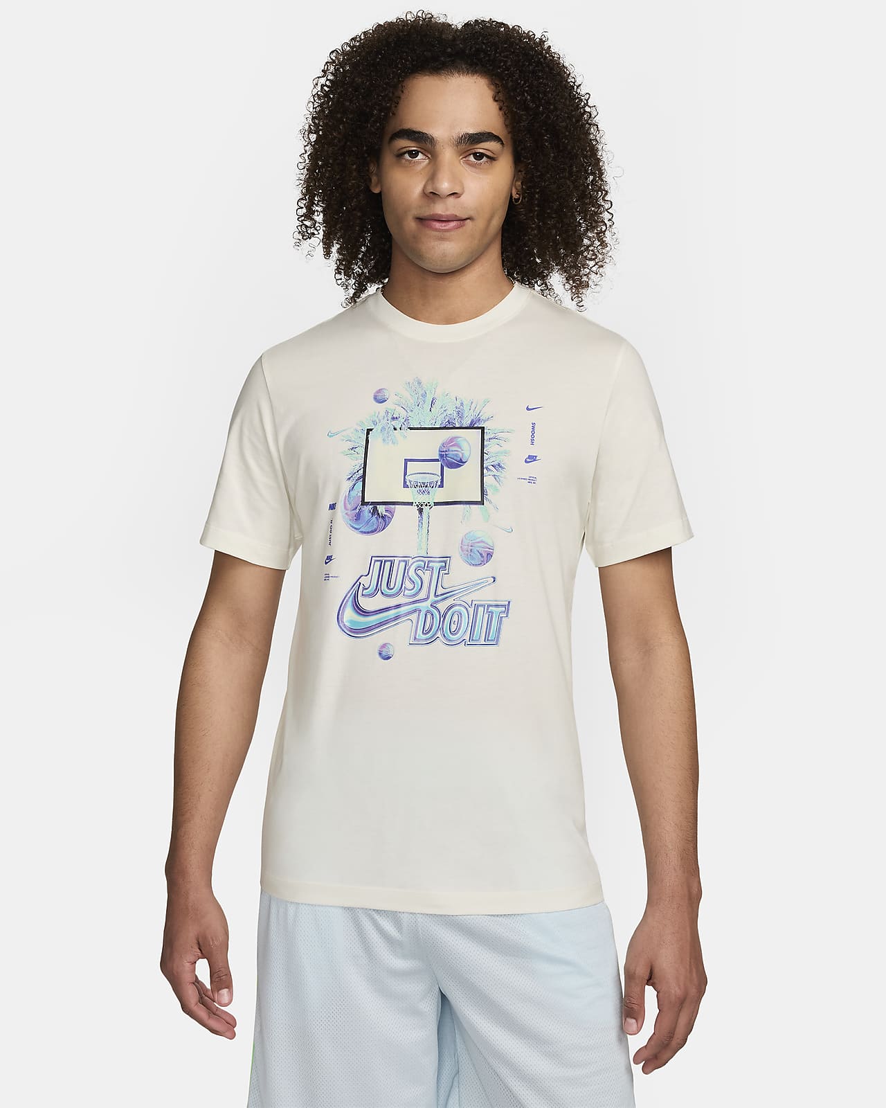 Nike Basketball-T-shirt til mænd