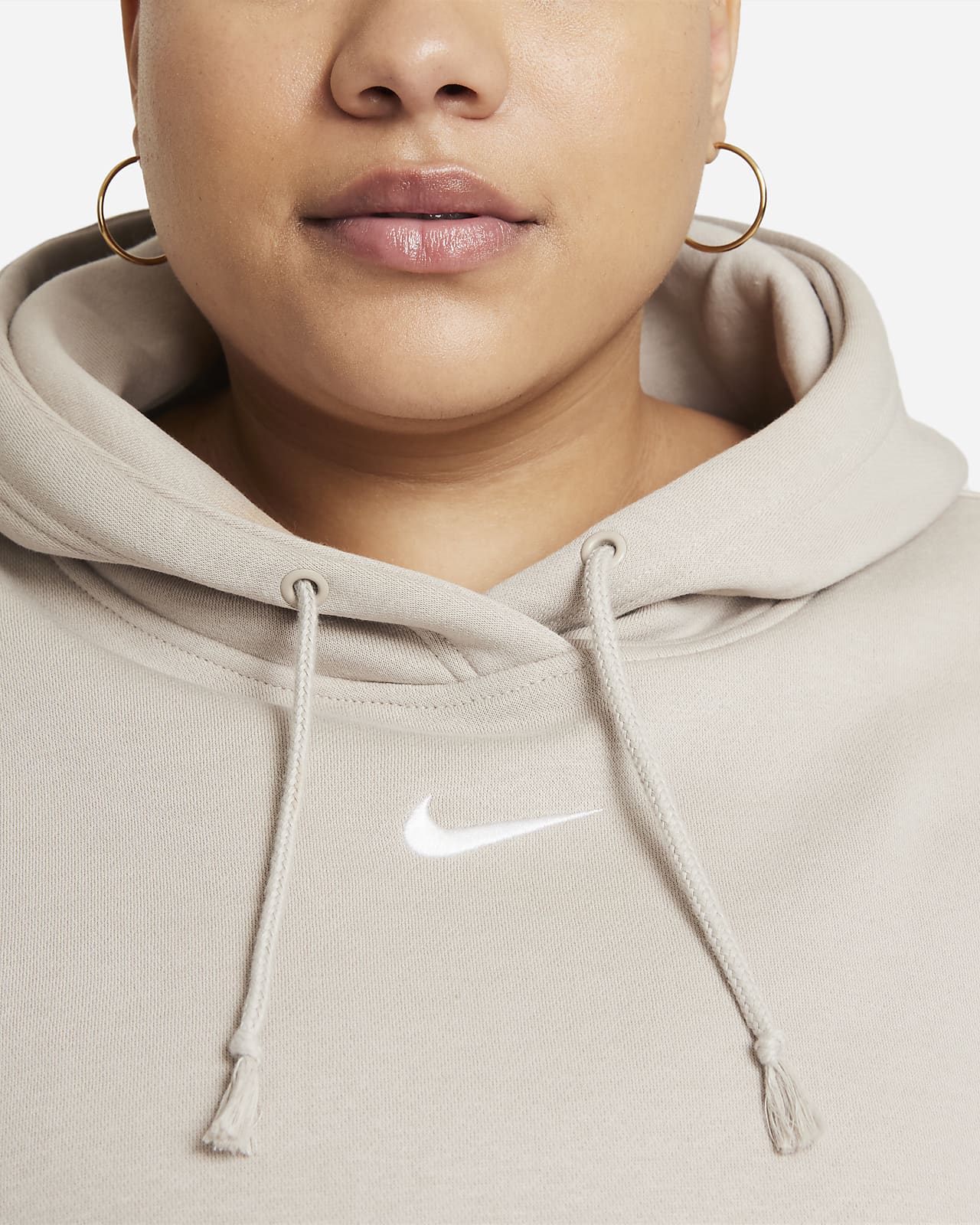 Nike Sportswear Collection Essentials Women's Oversized Fleece Hoodie (Plus Size). Nike.com