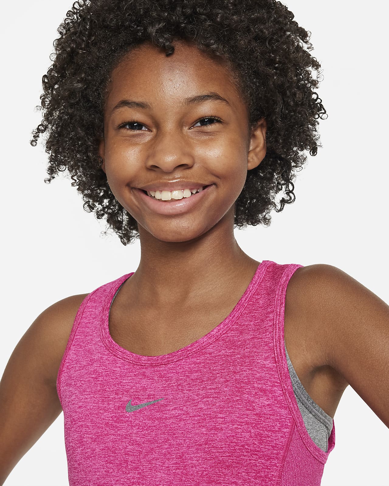 Nike Yoga Dri-FIT Older Kids' (Girls') Tank. Nike LU