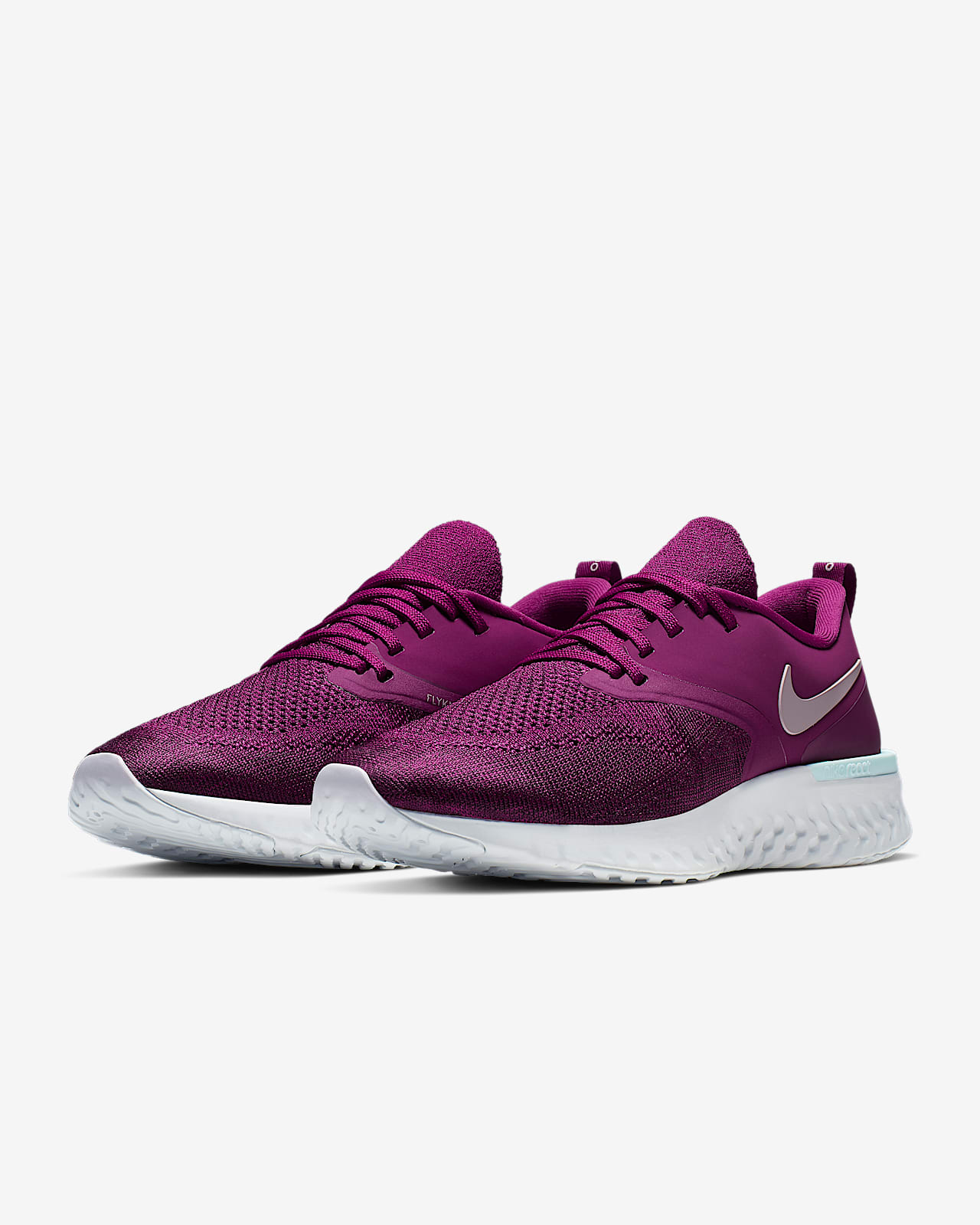 Nike - Odyssey React Flyknit 2 women's running shoes (red) - buy it at the Keller Sports online shop
