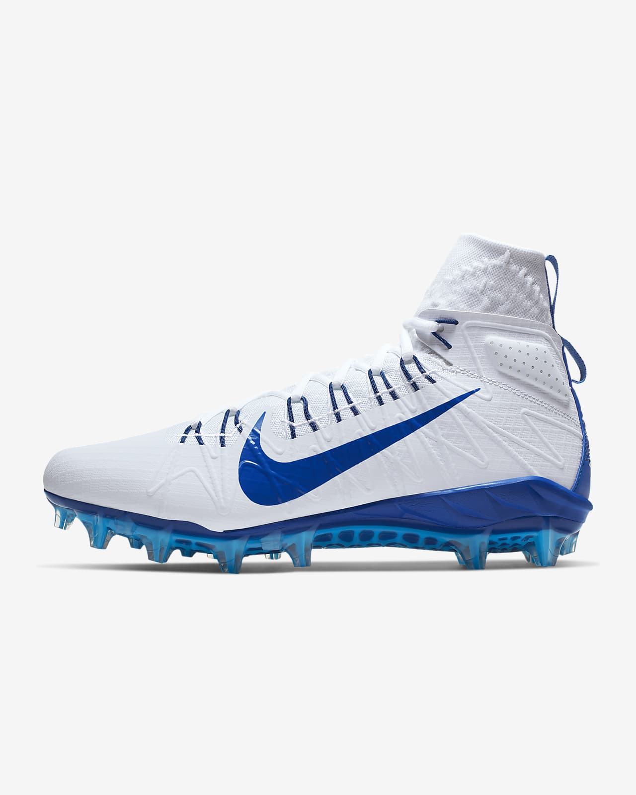 nike alpha cleats blue