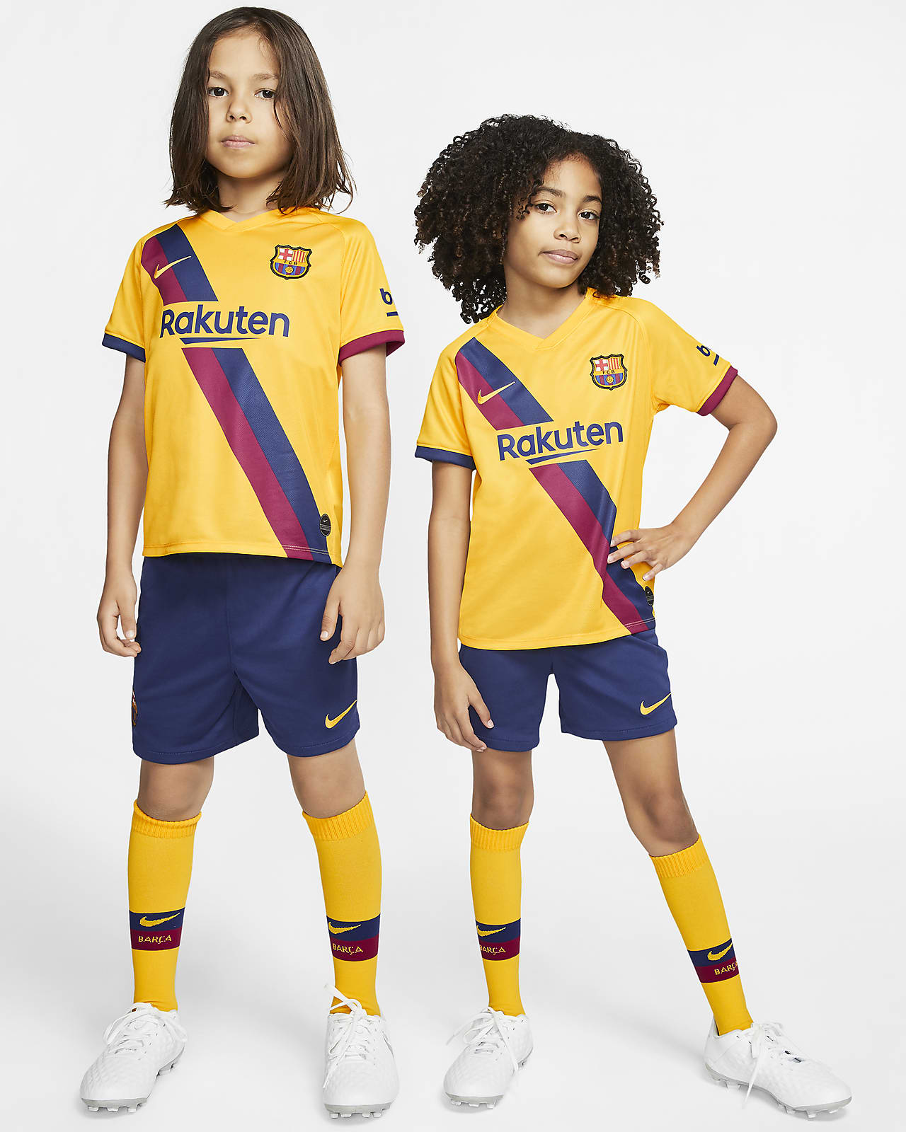 FC Barcelona Away Younger Kids' Kit 