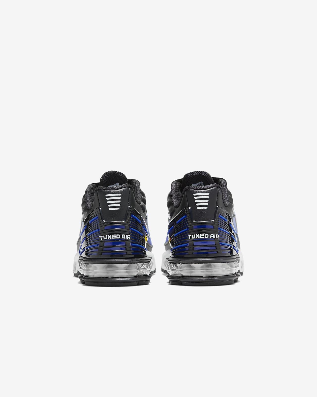Nike Boys Air Max Plus III - Shoes Black/Chamois/Hyper Blue Size 05.0