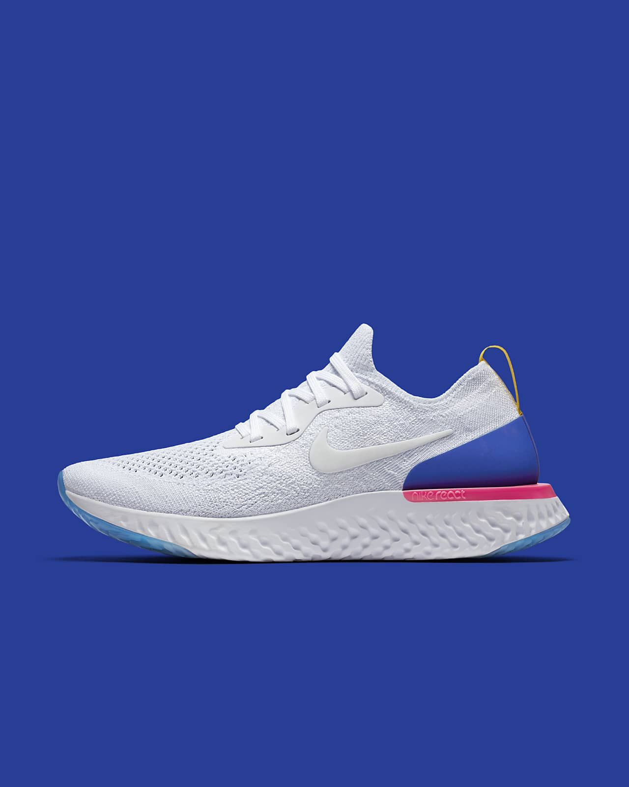 قطران الفحم Nike Epic React Flyknit Women's Running Shoe قطران الفحم