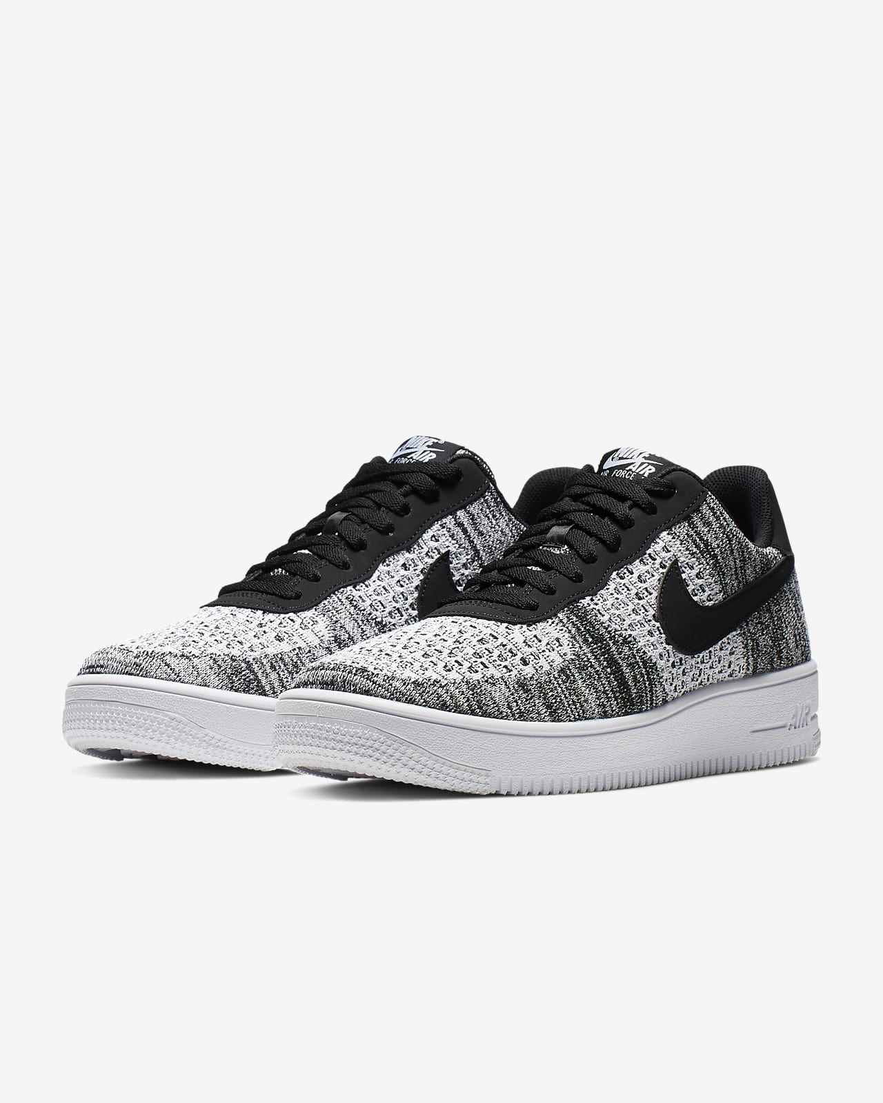 nike air force 1 flyknit white mens
