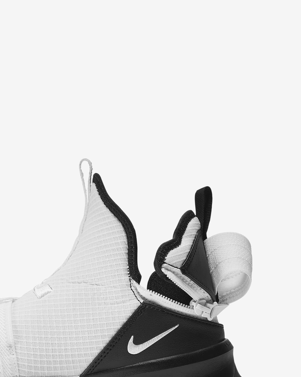 lebron soldier 13 flyease black and white