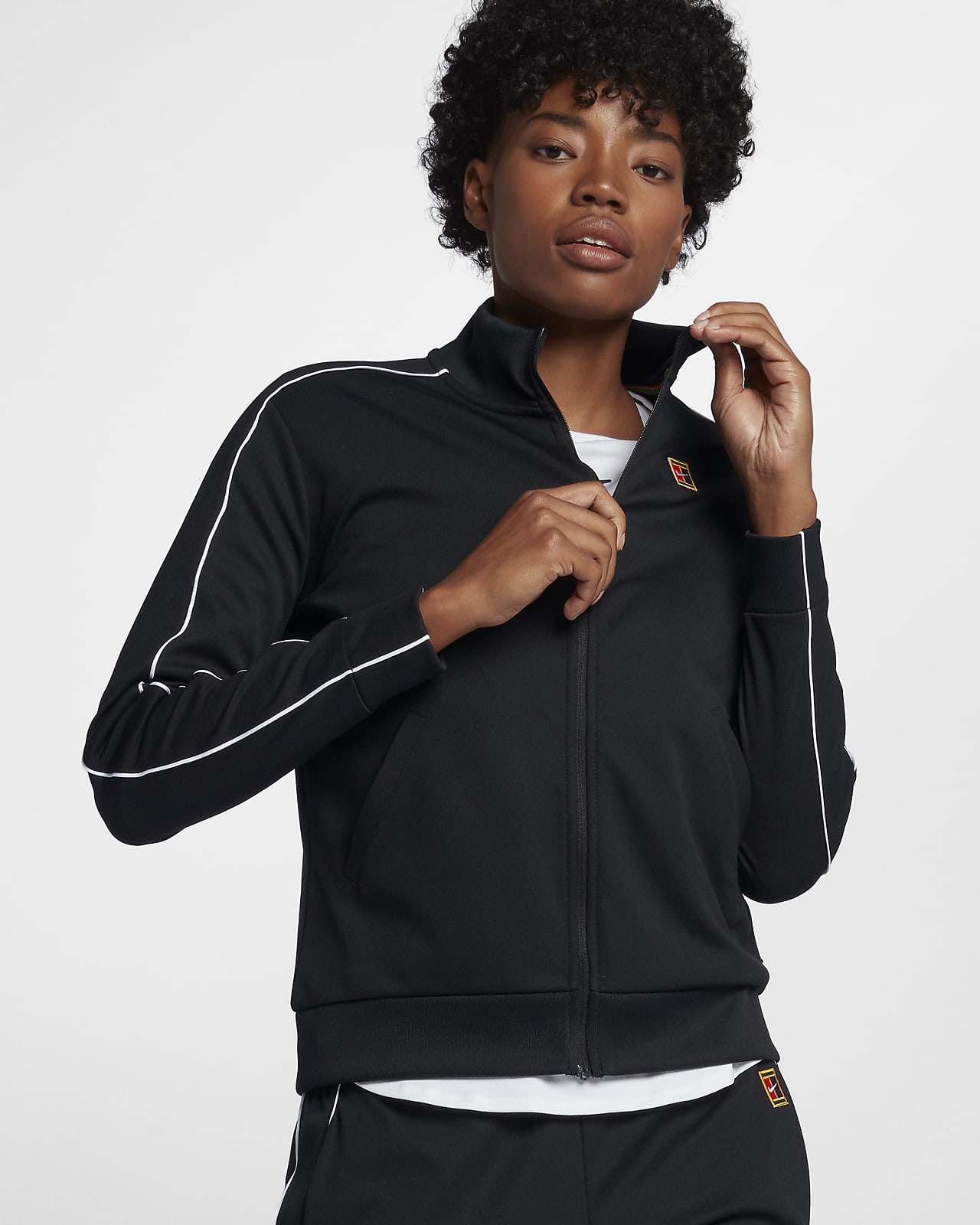 nike tennis jacket women's