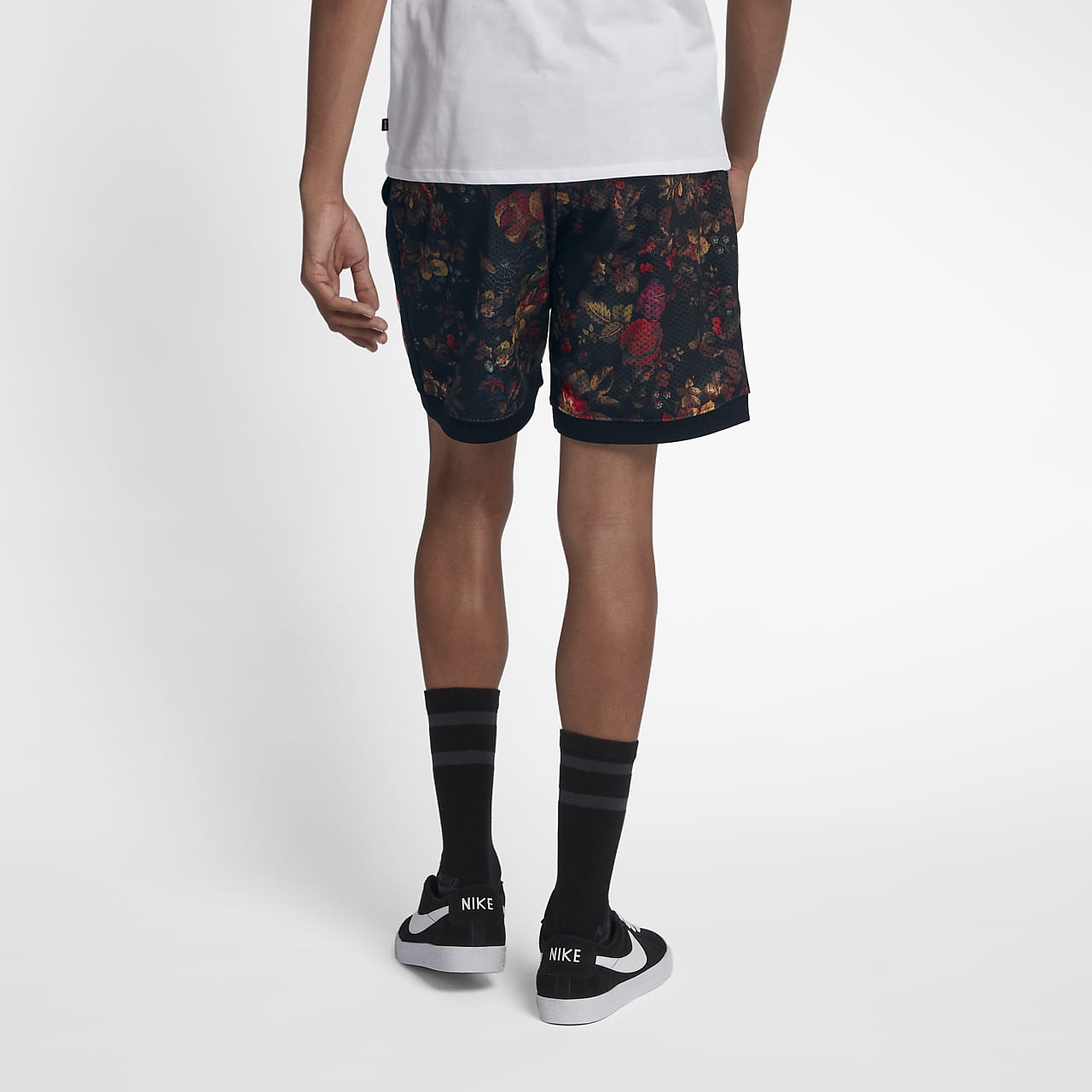 nike sb floral shorts