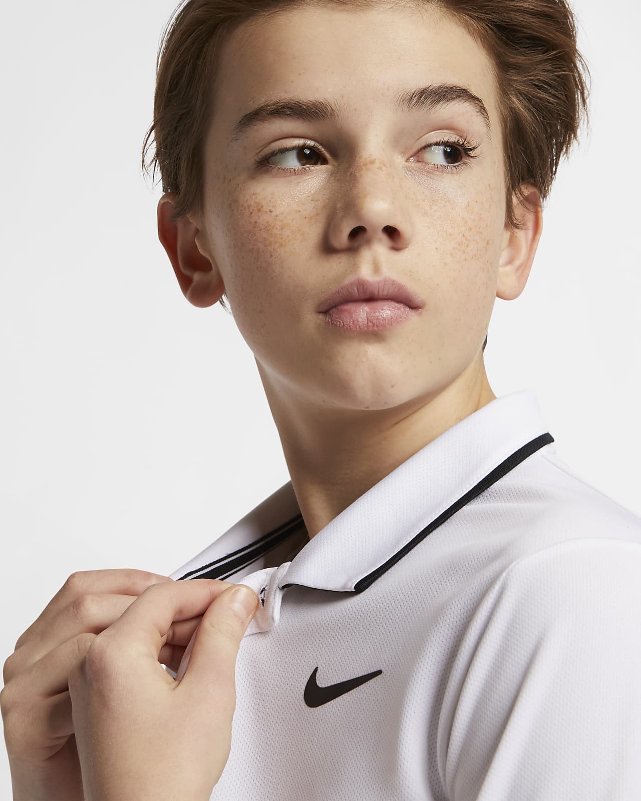 nike dri fit polo boys