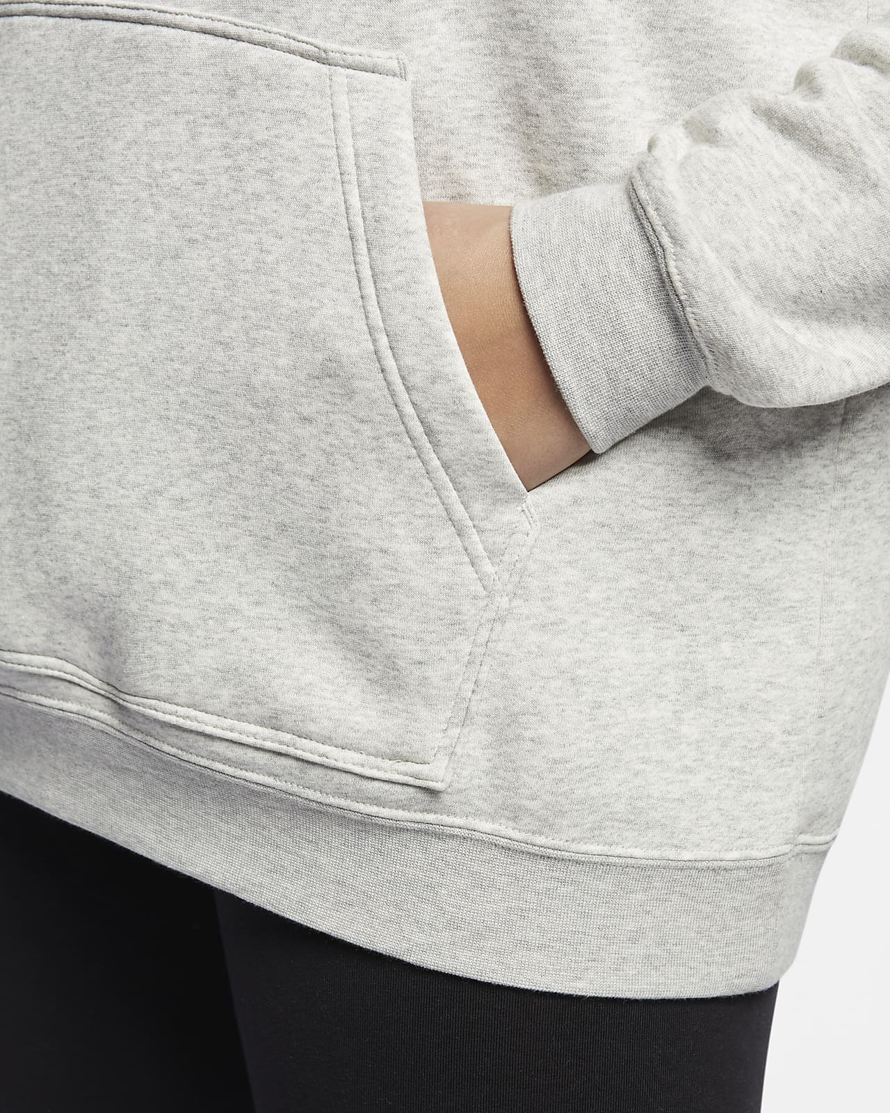 nike women's plus size sportswear rally hoodie