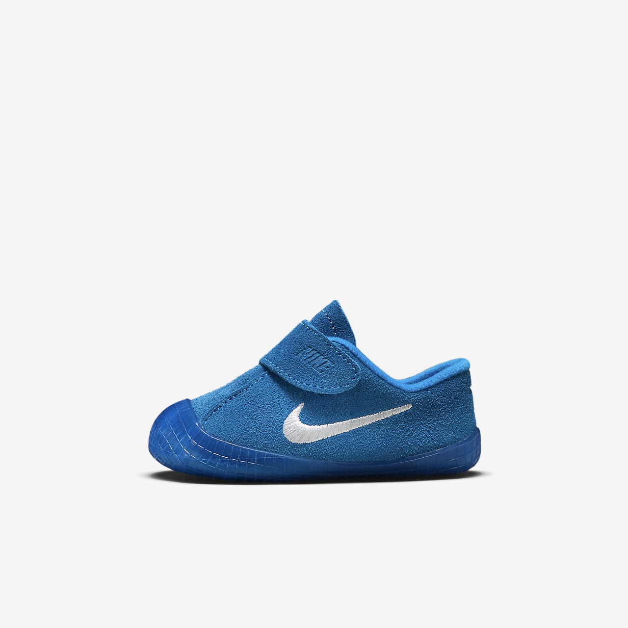 blue nike baby shoes