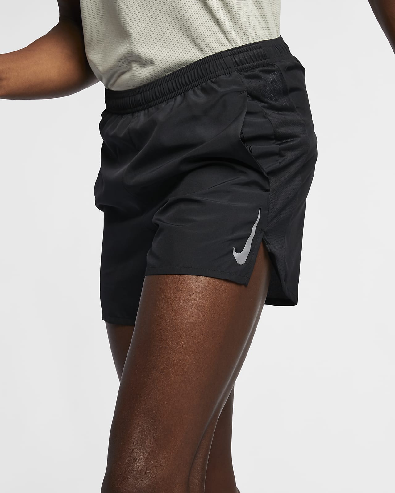 nike challenger shorts black