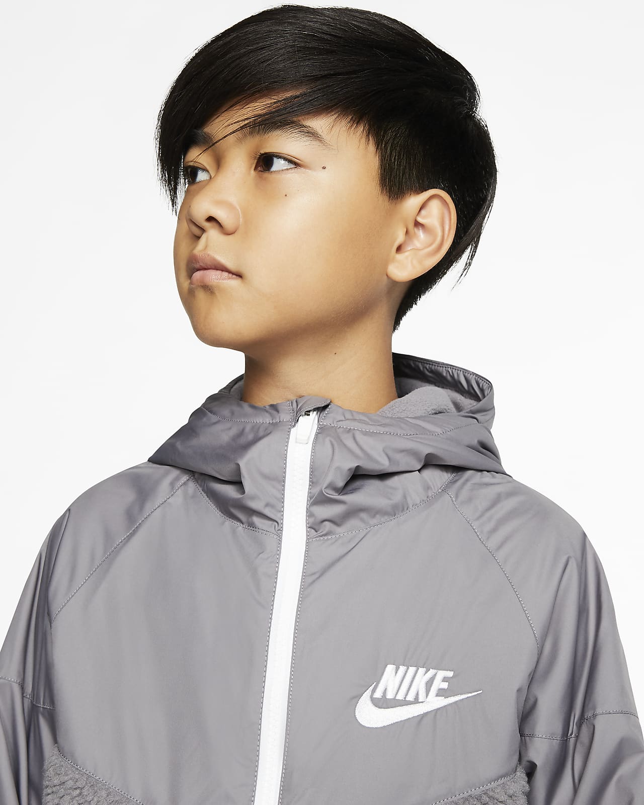 nike boys sherpa windrunner