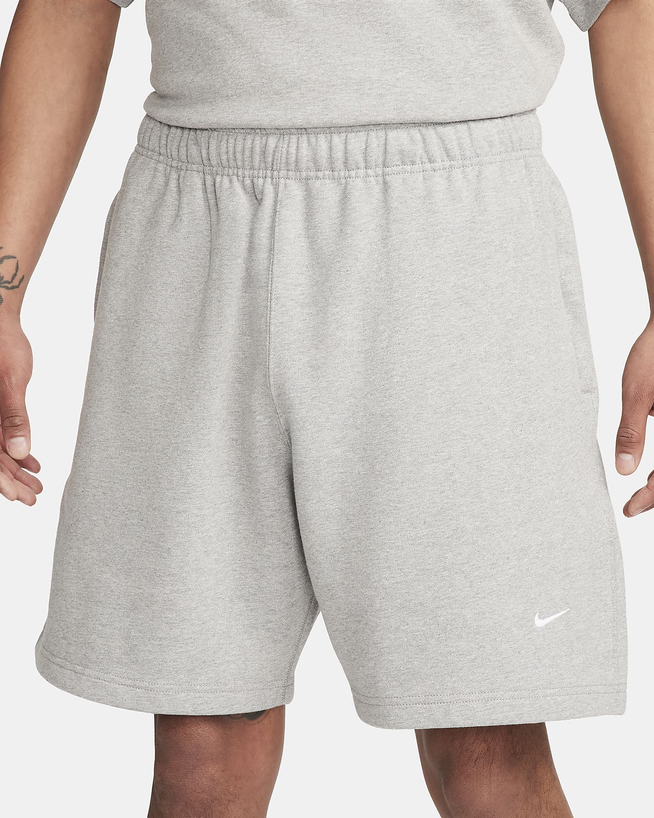 Nike Solo Swoosh Men's Fleece Shorts. Nike SI