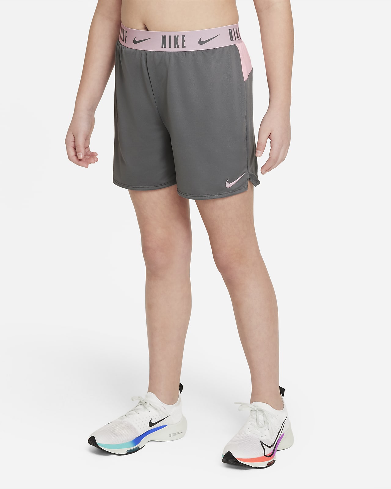 Nike Dri-FIT Trophy Big Kids' (Girls') 6" Training Shorts (Extended Size)