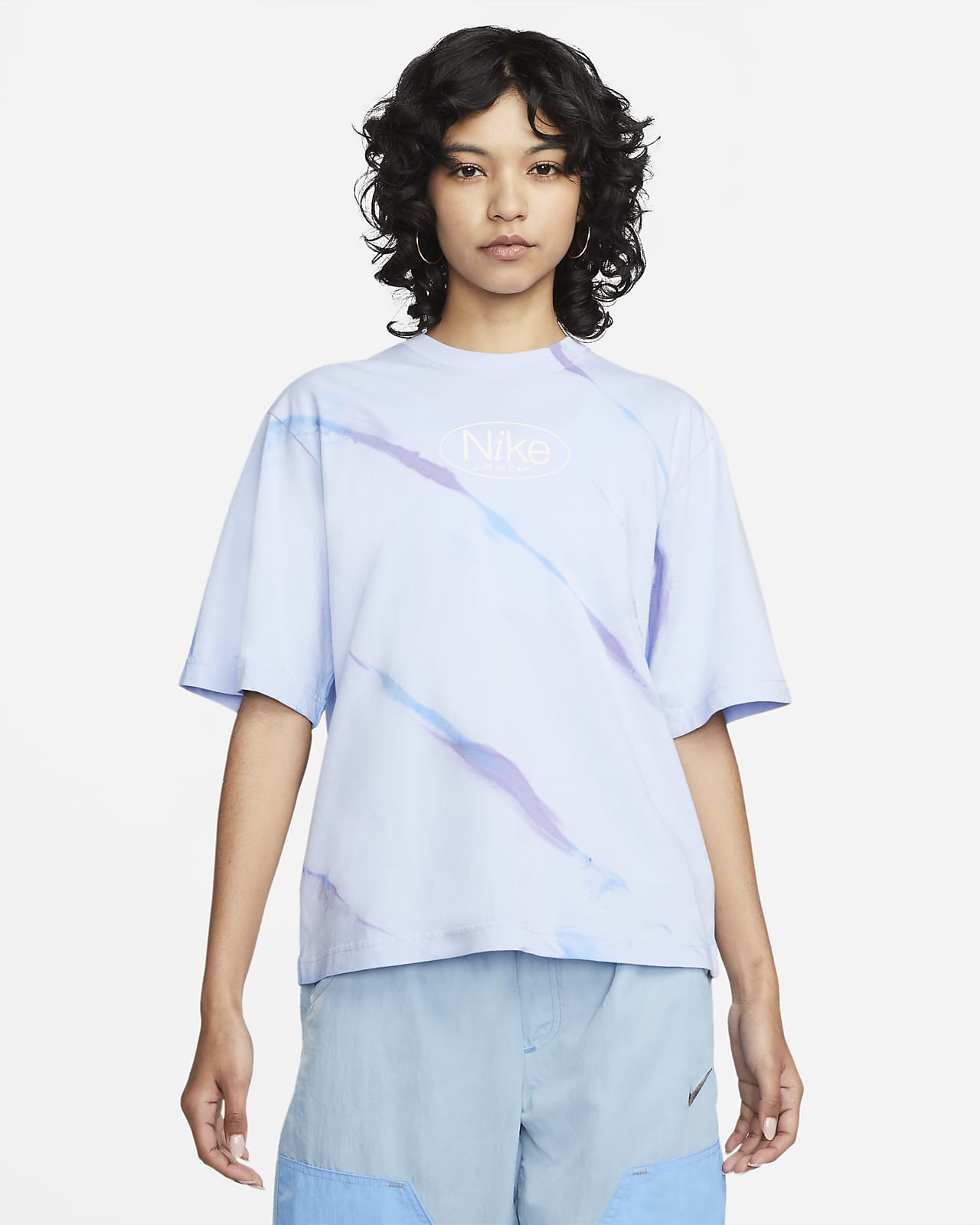 nike tie dye t shirt womens