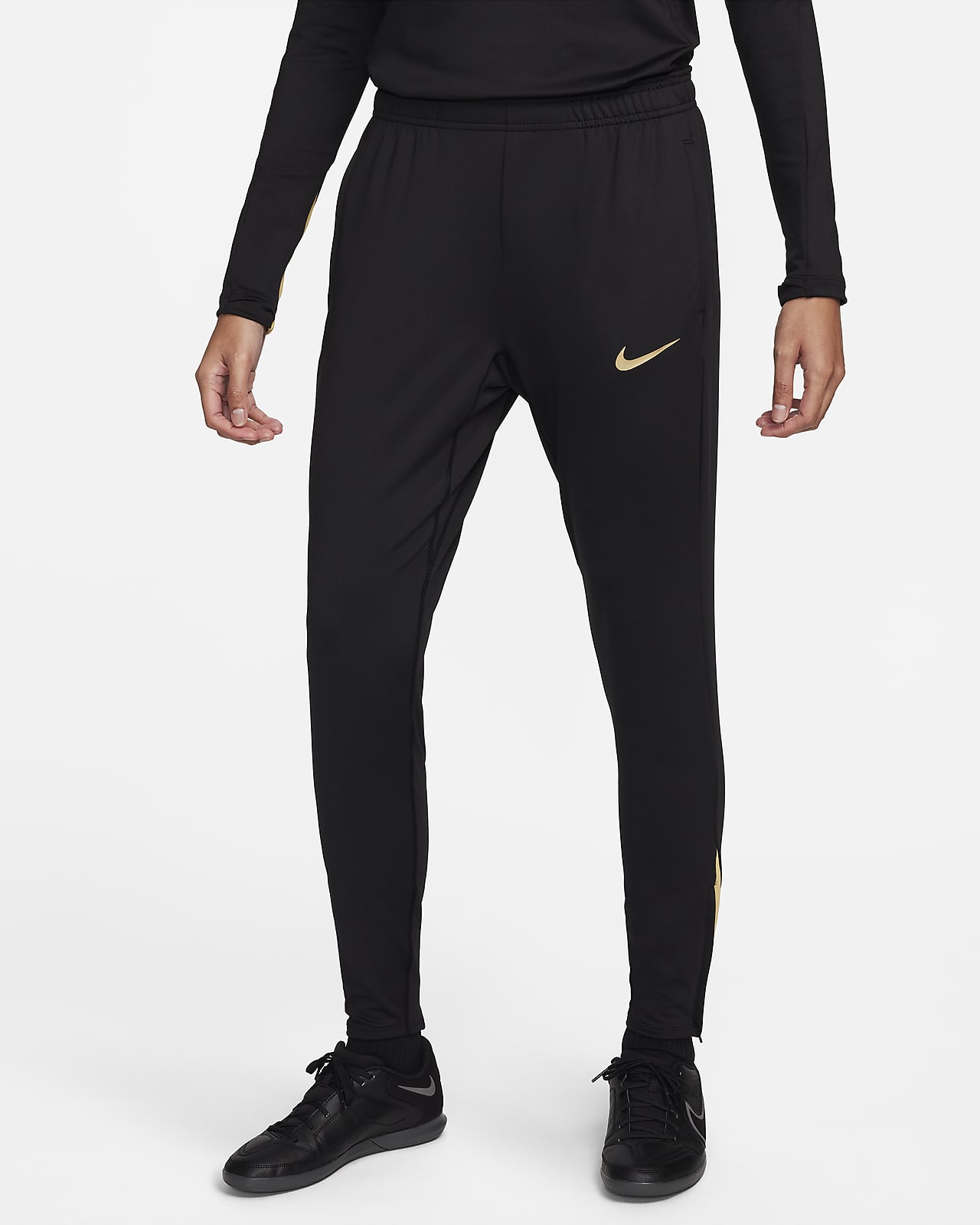 Nike Dri-FIT Strike Womens XL Soccer Pants CW6093-015 Black