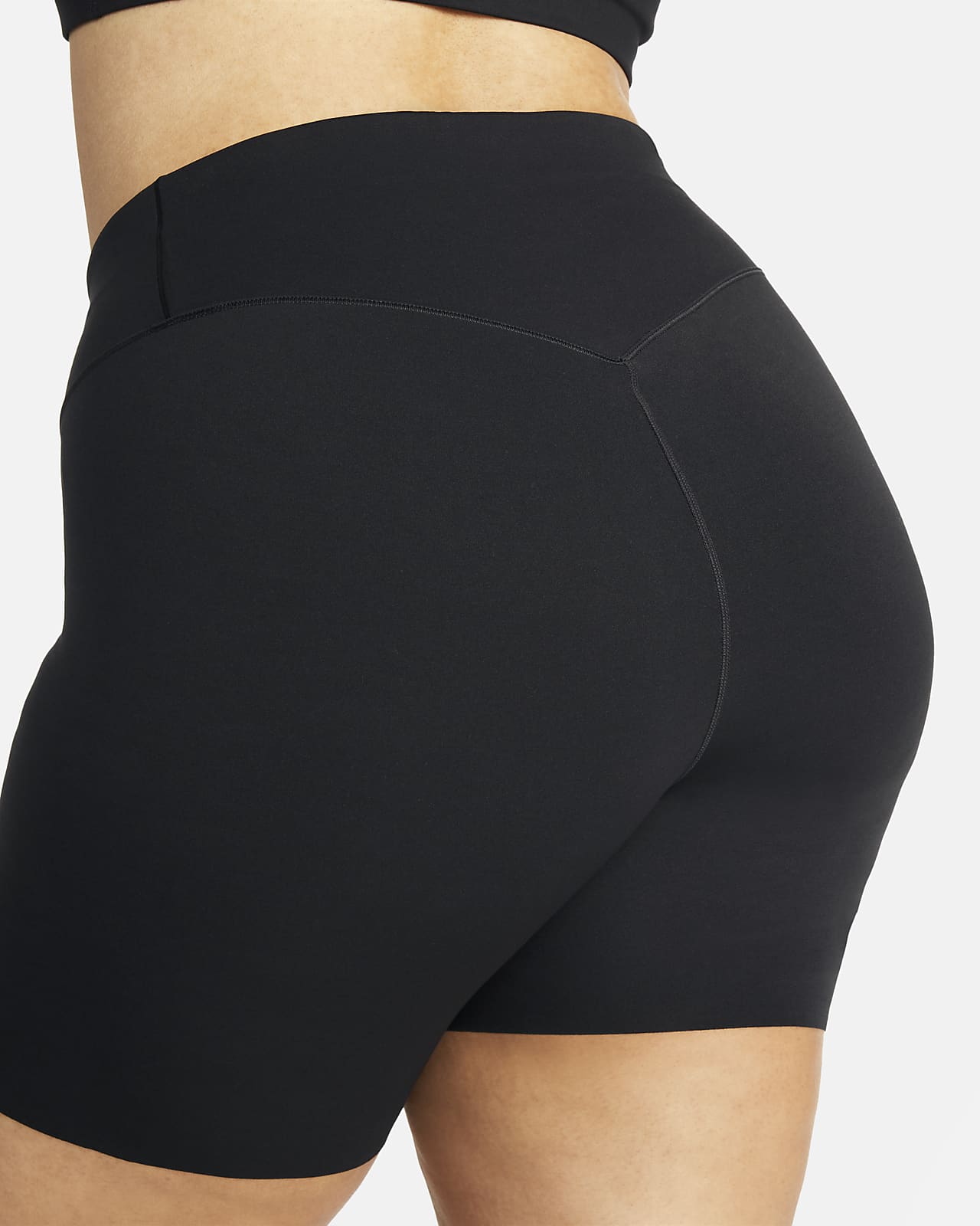 Nike Zenvy Women's Gentle-Support High-Waisted 20cm (approx.) Biker Shorts  (Plus Size). Nike IN