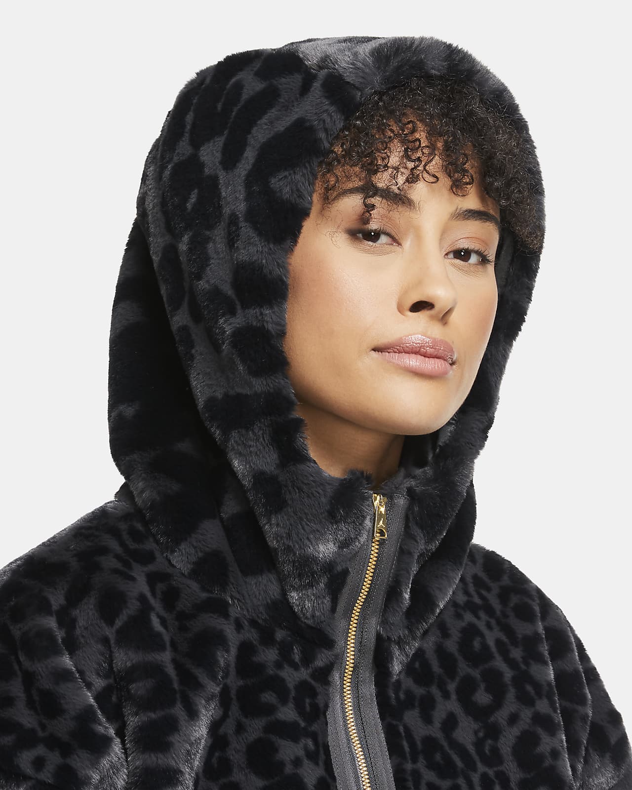 nike cheetah print hoodie
