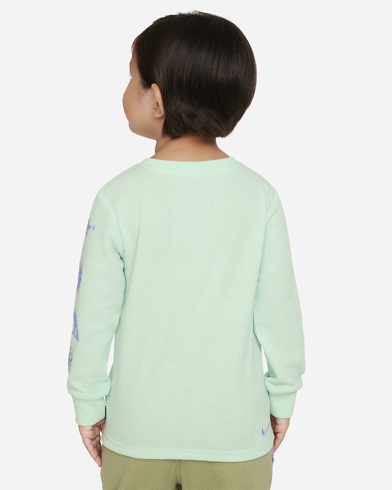 Playera t rmica tipo wafle de manga larga Dri FIT para beb Nike ACG