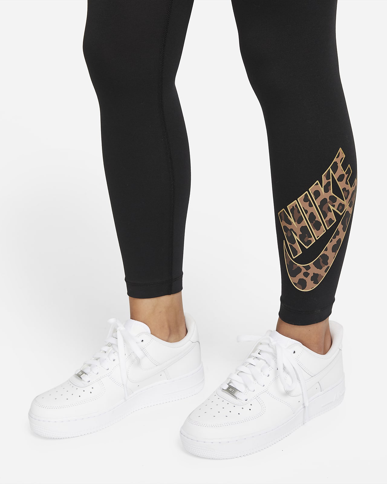 nike sportswear women's metallic leggings