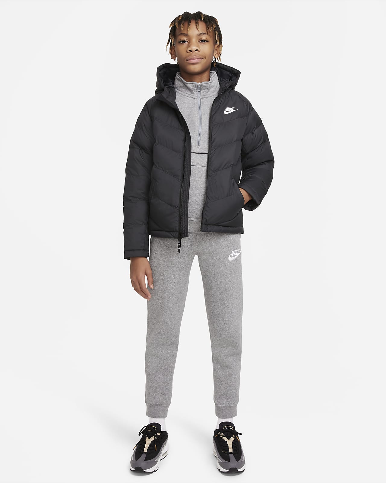 synthetic fill jacket nike