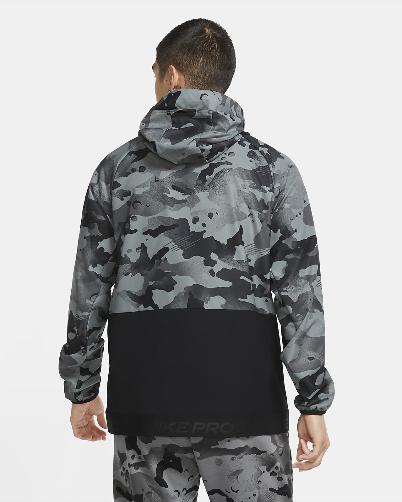 nike dri fit camo jacket