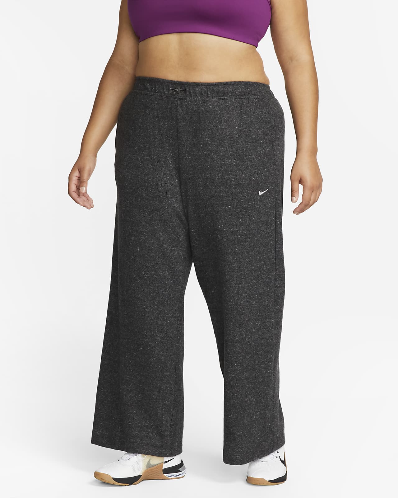 Γυναικείο παντελόνι προπόνησης Nike Therma-FIT (μεγάλα μεγέθη)