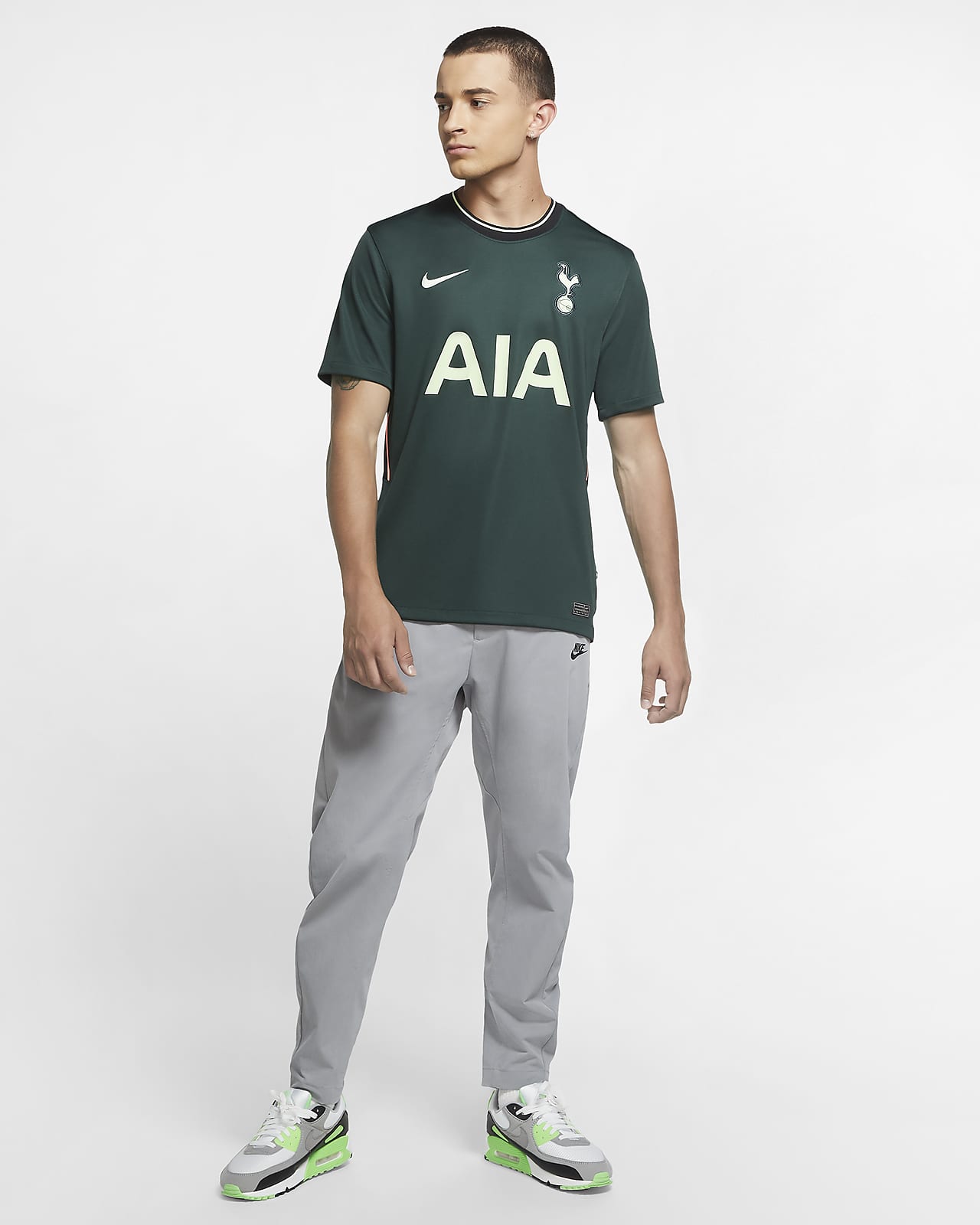 Tottenham Hotspur 2020 21 Stadium Away Men S Football Shirt Nike Lu