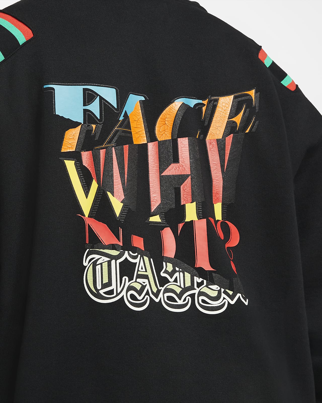 ジョーダン 'Why Not?' x ファセッタズム メンズ フリース プルオーバー パーカー