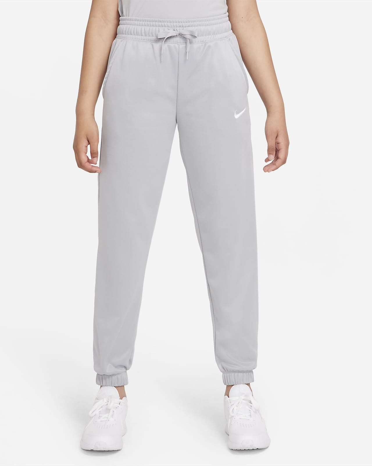 nike training pants grey