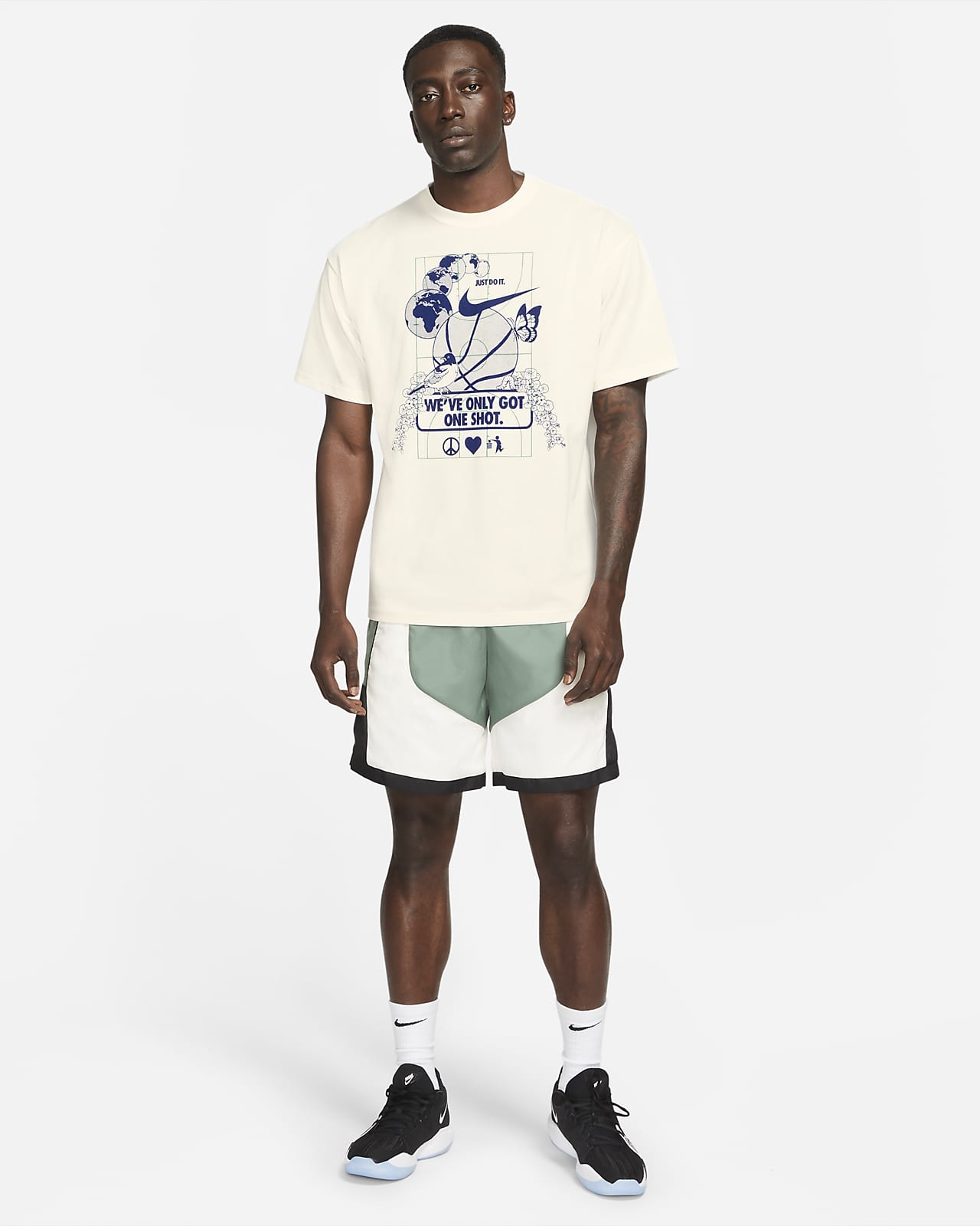 Nike men's basketball t shirt Clearance