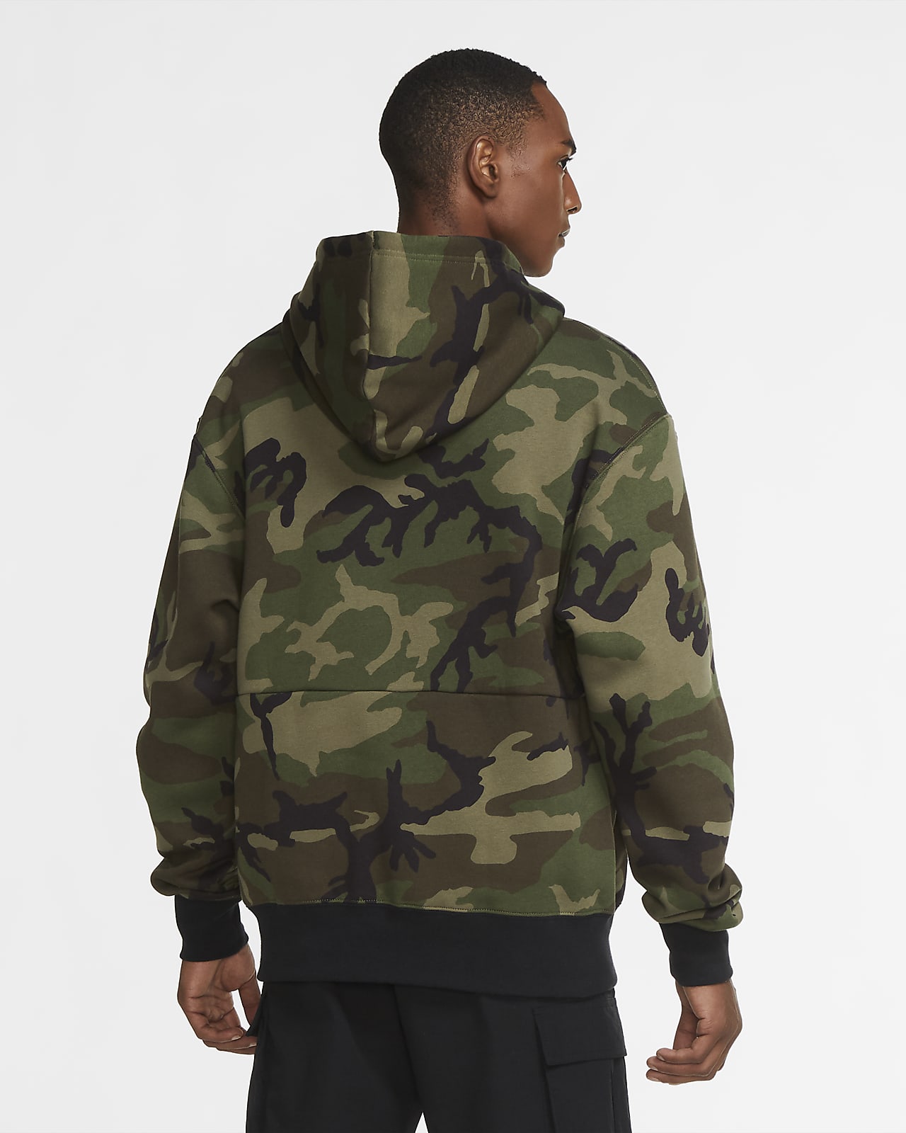 nike pullover hoodie camo