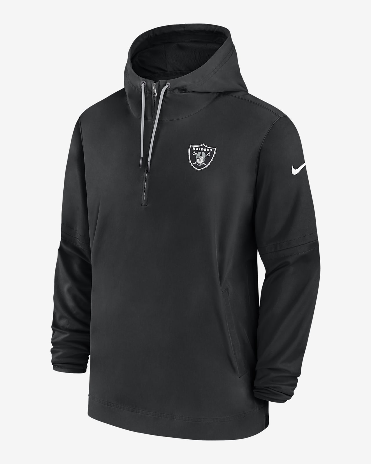 Nike Men's Las Vegas Raiders Sideline Half-Zip Hoodie