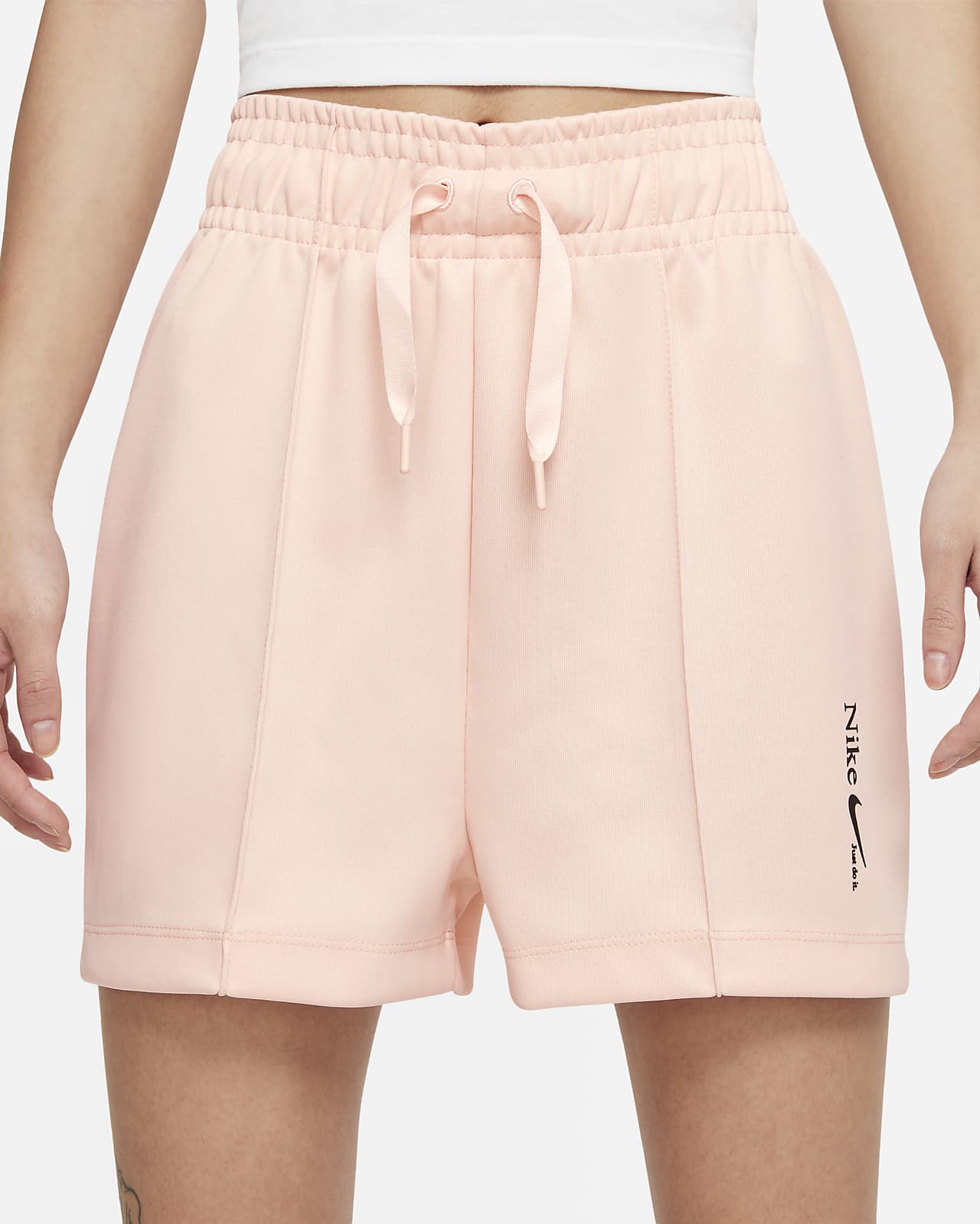 nike peach shorts