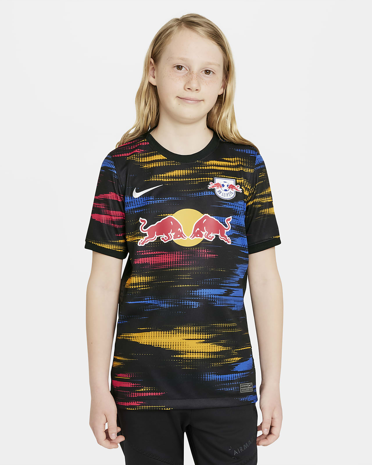 RB Leipzig 2021/22 Stadium Away Older Kids' Football Shirt