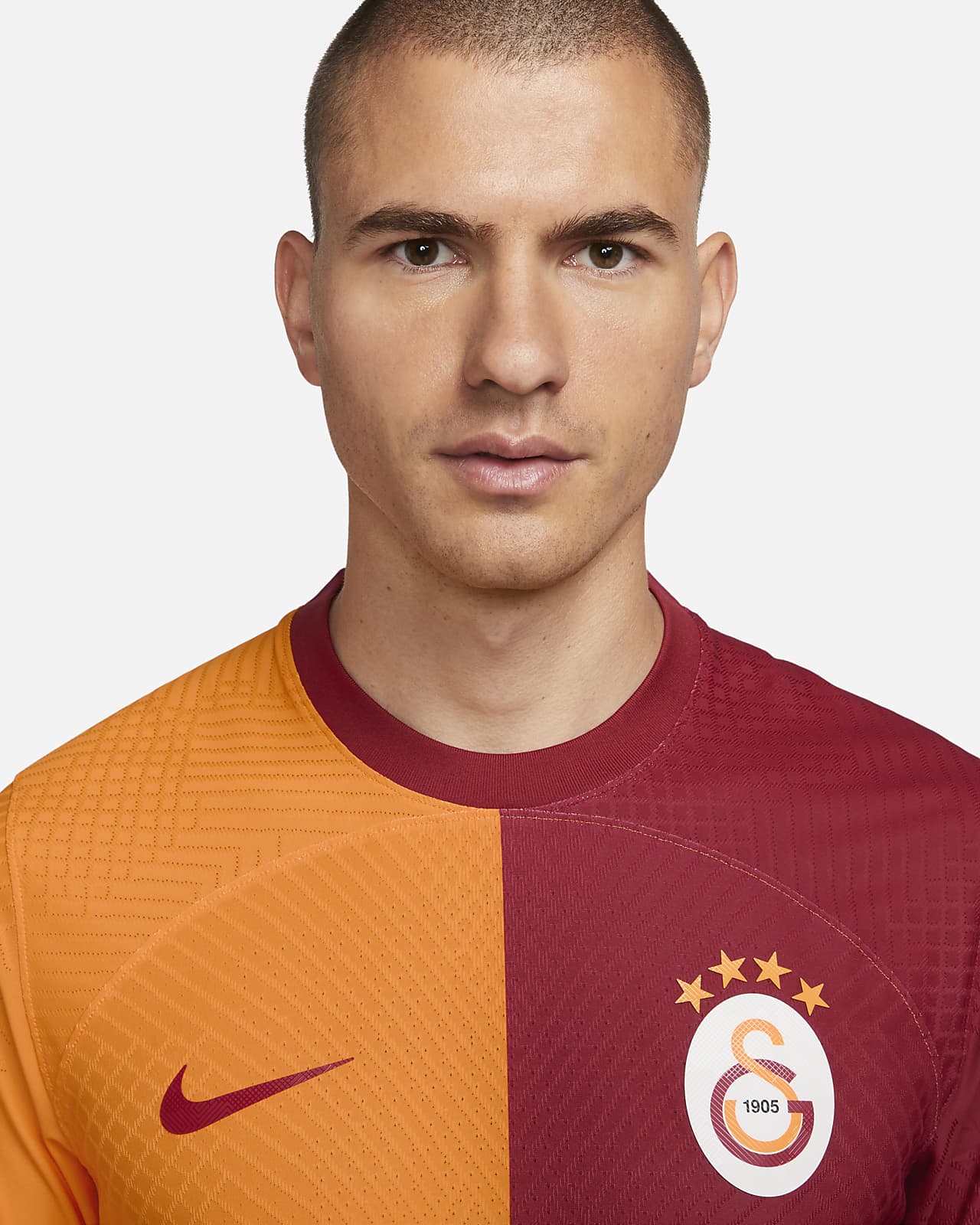 Galatasaray Camiseta de fútbol de manga corta - Hombre - Naranja