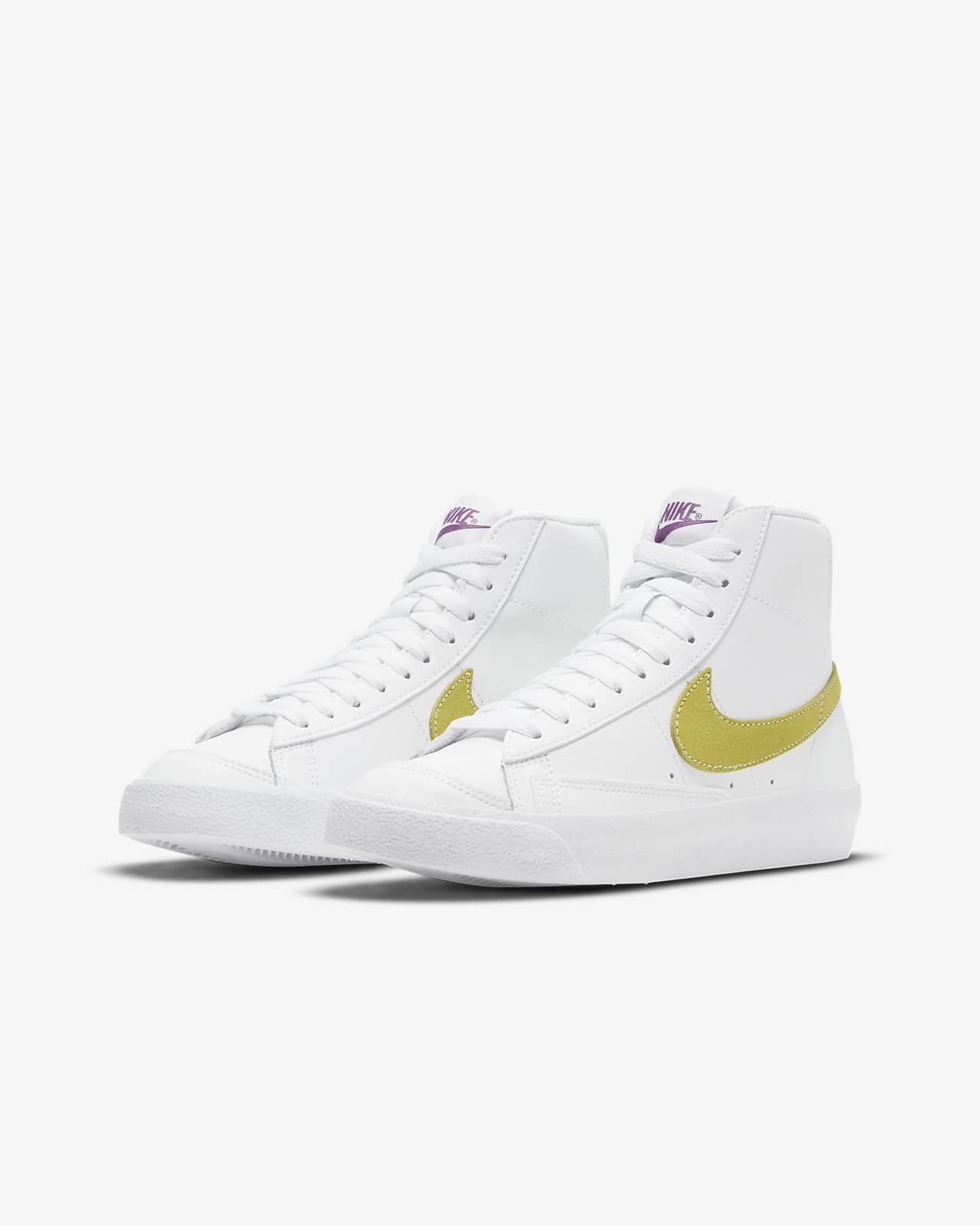 nike blazer mid violet